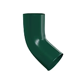 Колено трубы МП т-зелёный (фото)