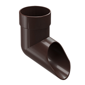 DOCKE LUX Колено сливное (Шоколад) (фото)