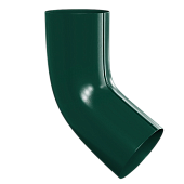 Колено сливное D100 (ПЛД-02-6005 Зеленый мох-0.6) (фото)